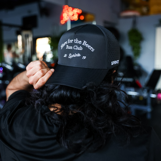 Here for the Beers Run Club Structured VP Hat (Unisex)