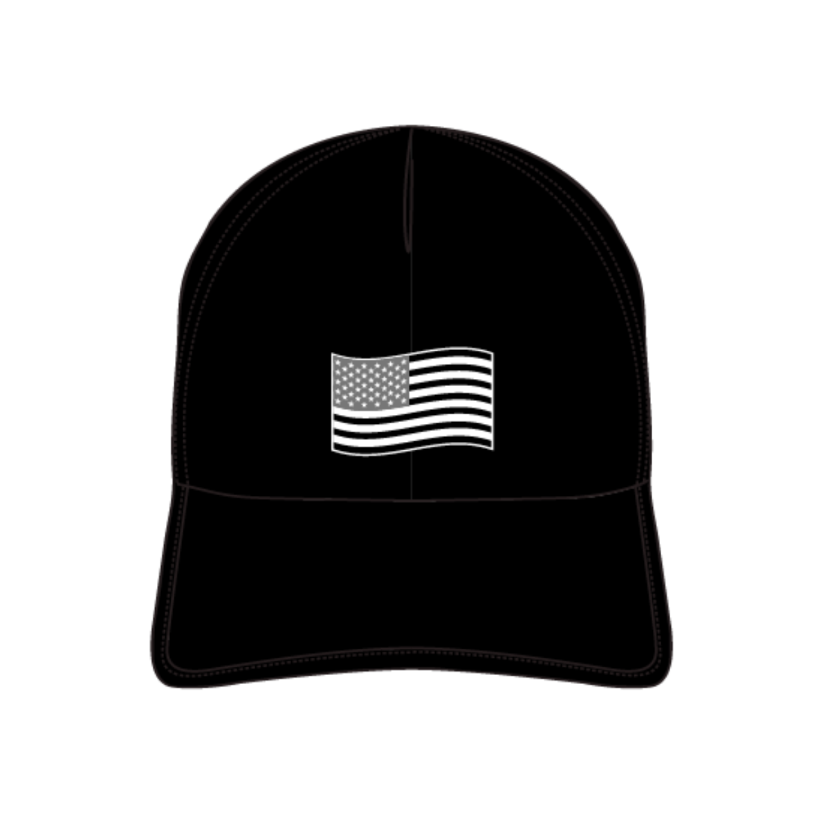 USA Shadow Noir Structured VP Hat (Unisex)