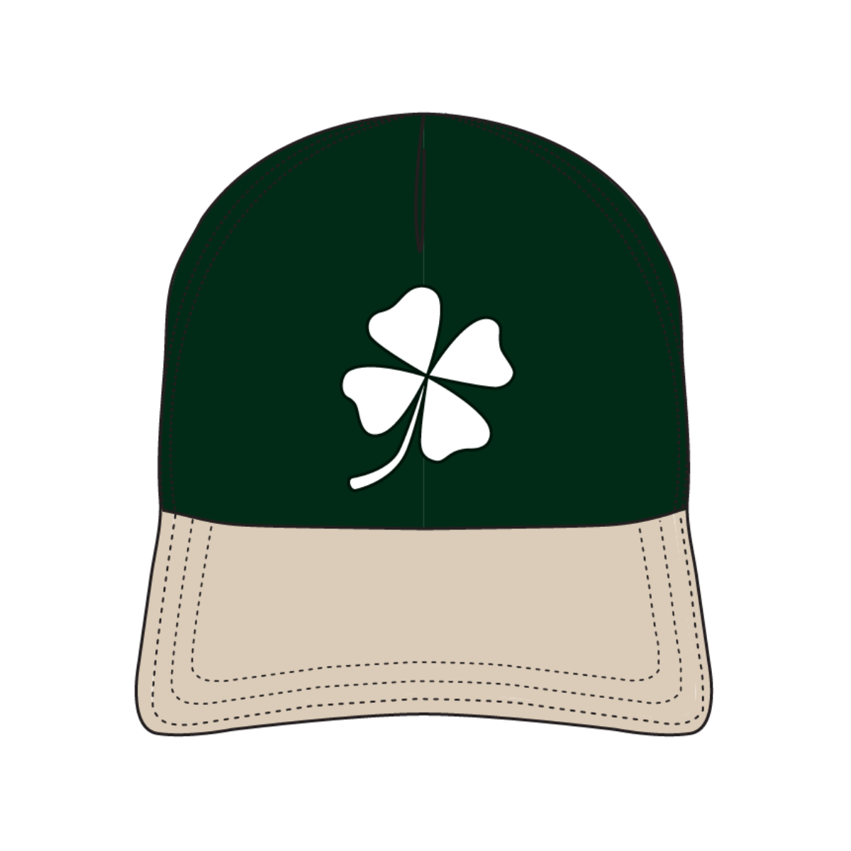 Quad Clover Structured VP Hat (Unisex)
