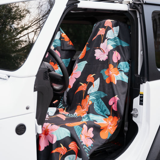 Moonrise in Maui Car Seat Cover Towel
