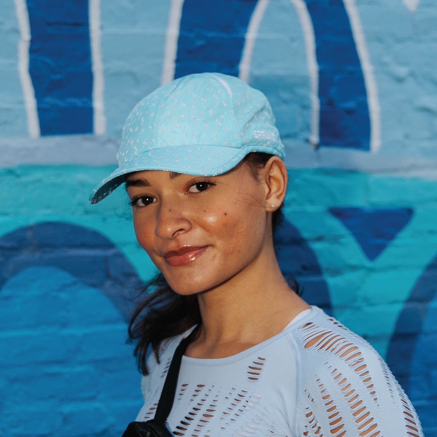 Electric Azure Flash Reflective OG Hat (Unisex)