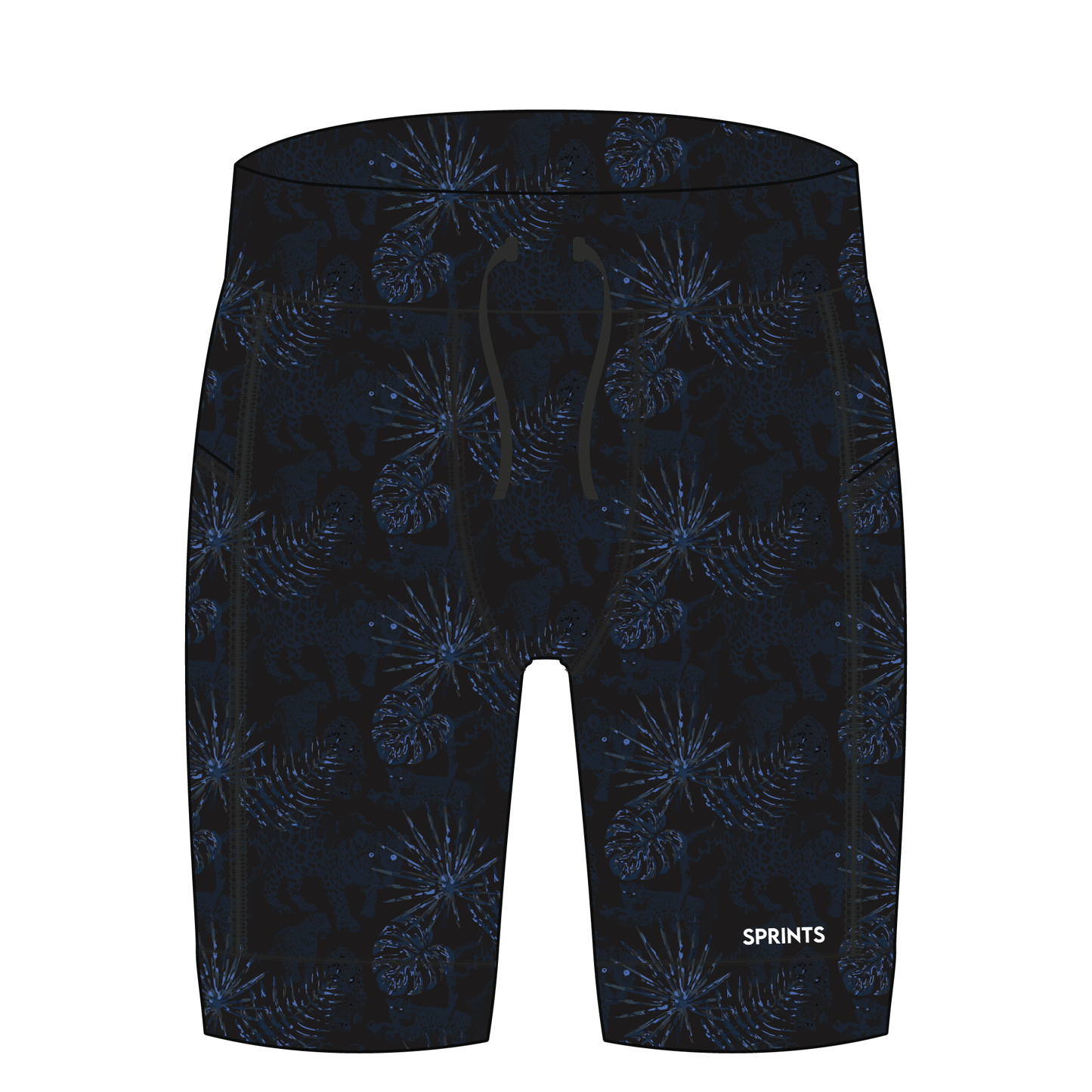 Mens Flexion 8" Compression Short - Acid Jags