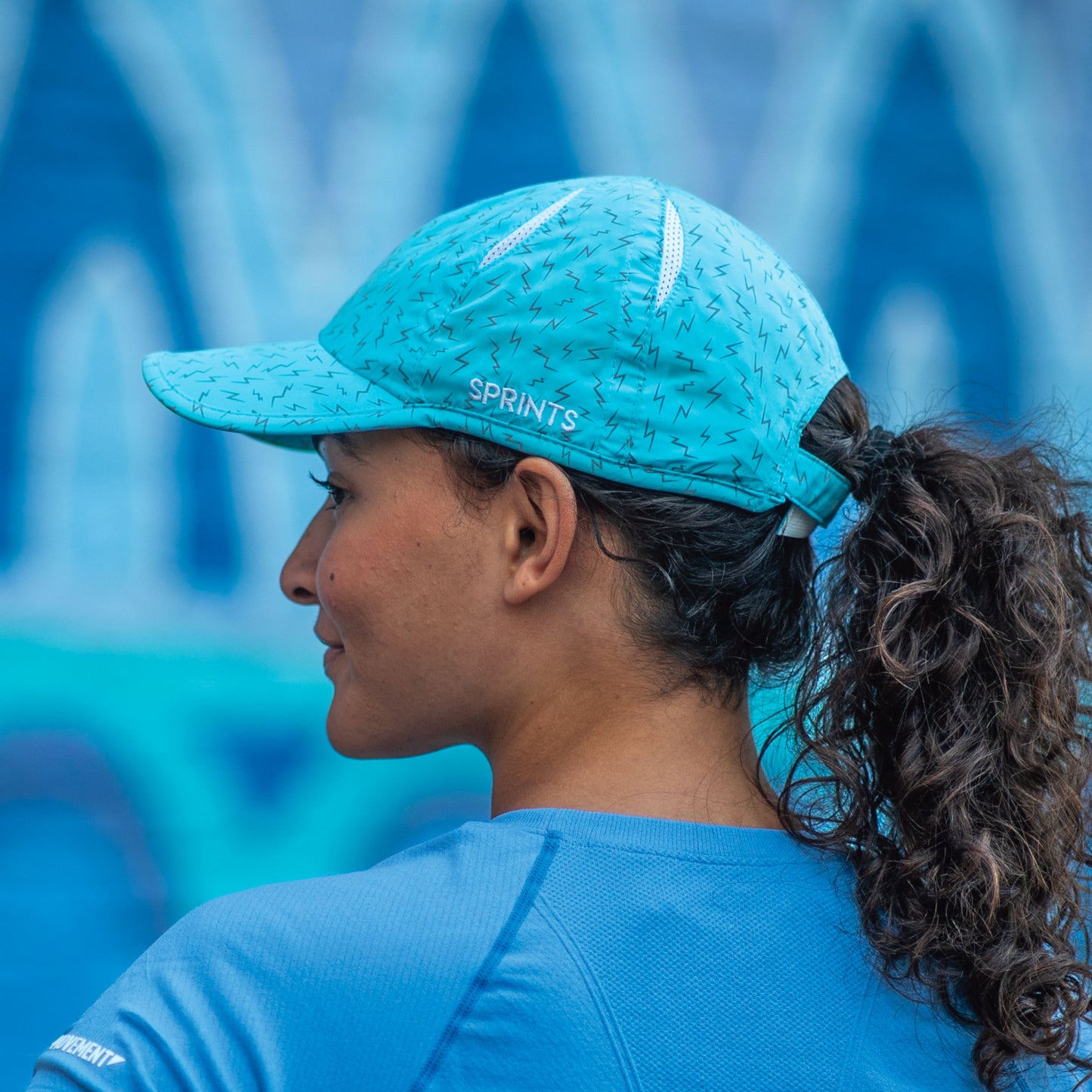 Electric Azure Flash Reflective OG Hat (Unisex)