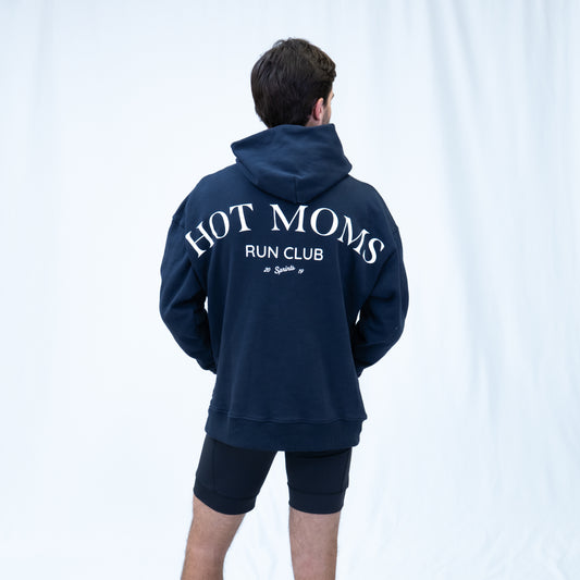Run Club Oversized Hoodie - Hot Moms (Unisex)