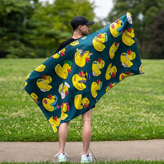 Get Ducked Car Seat Cover Towel