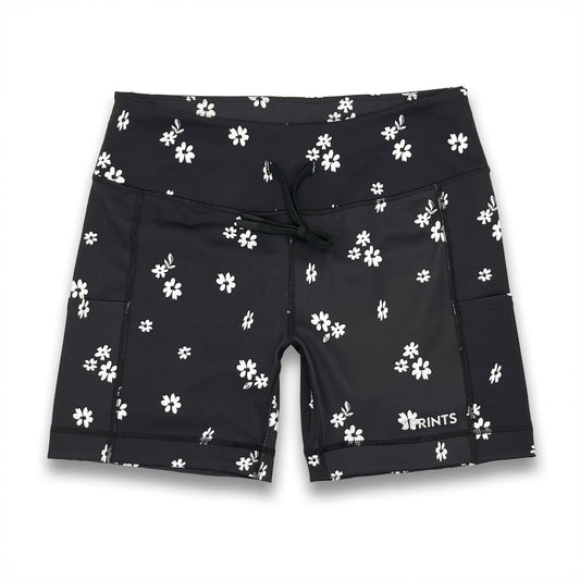 Womens Flexion 5" Compression Short - Florid Declamation