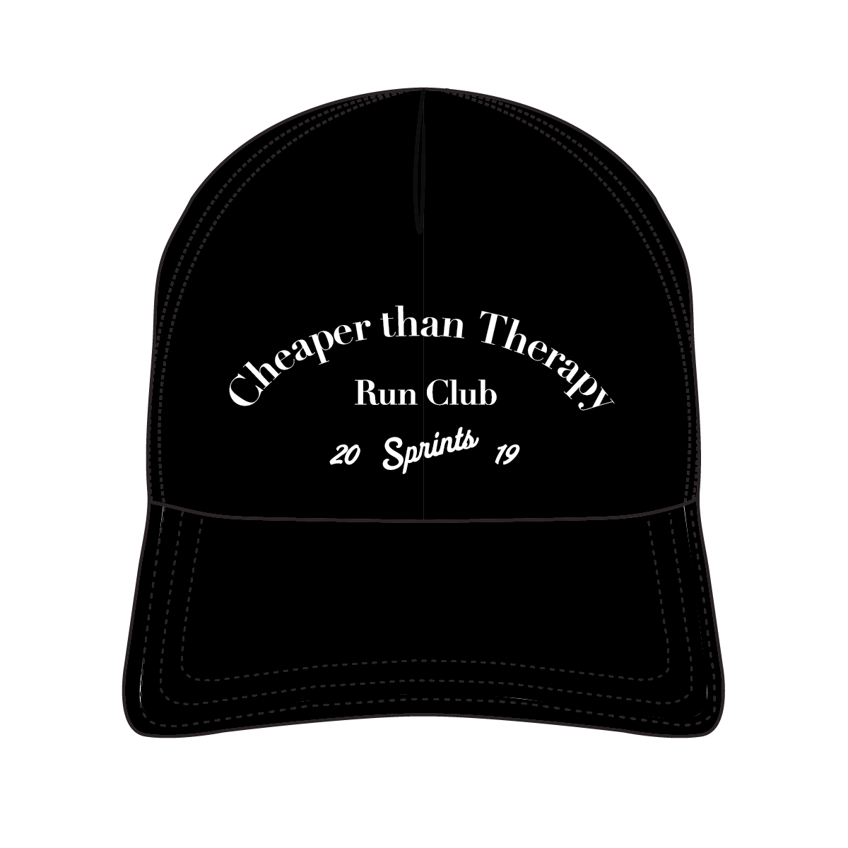 Cheaper Than Therapy Black VP Hat (Unisex)