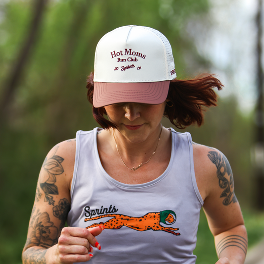 Hot Mom Run Club Structured VP Hat (Unisex)