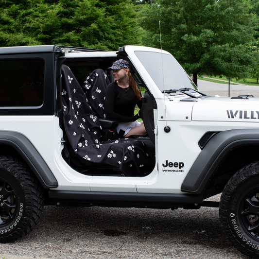 Florid Declamation Car Seat Cover Towel