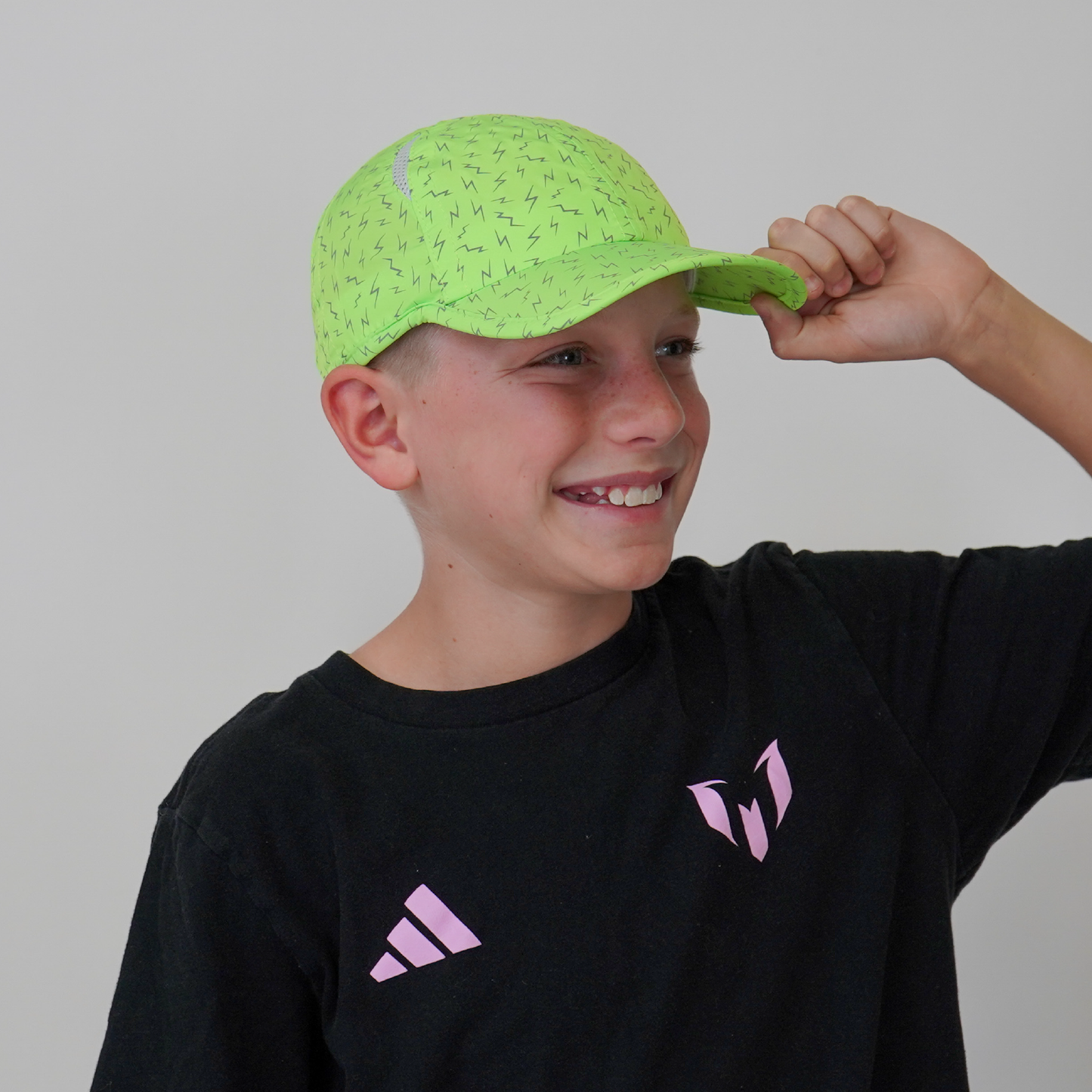 Neon Flash Reflective Green Lil OG Hat (Unisex)