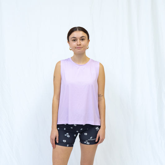Womens Core Zero Armor Tank - Stealth Lavender