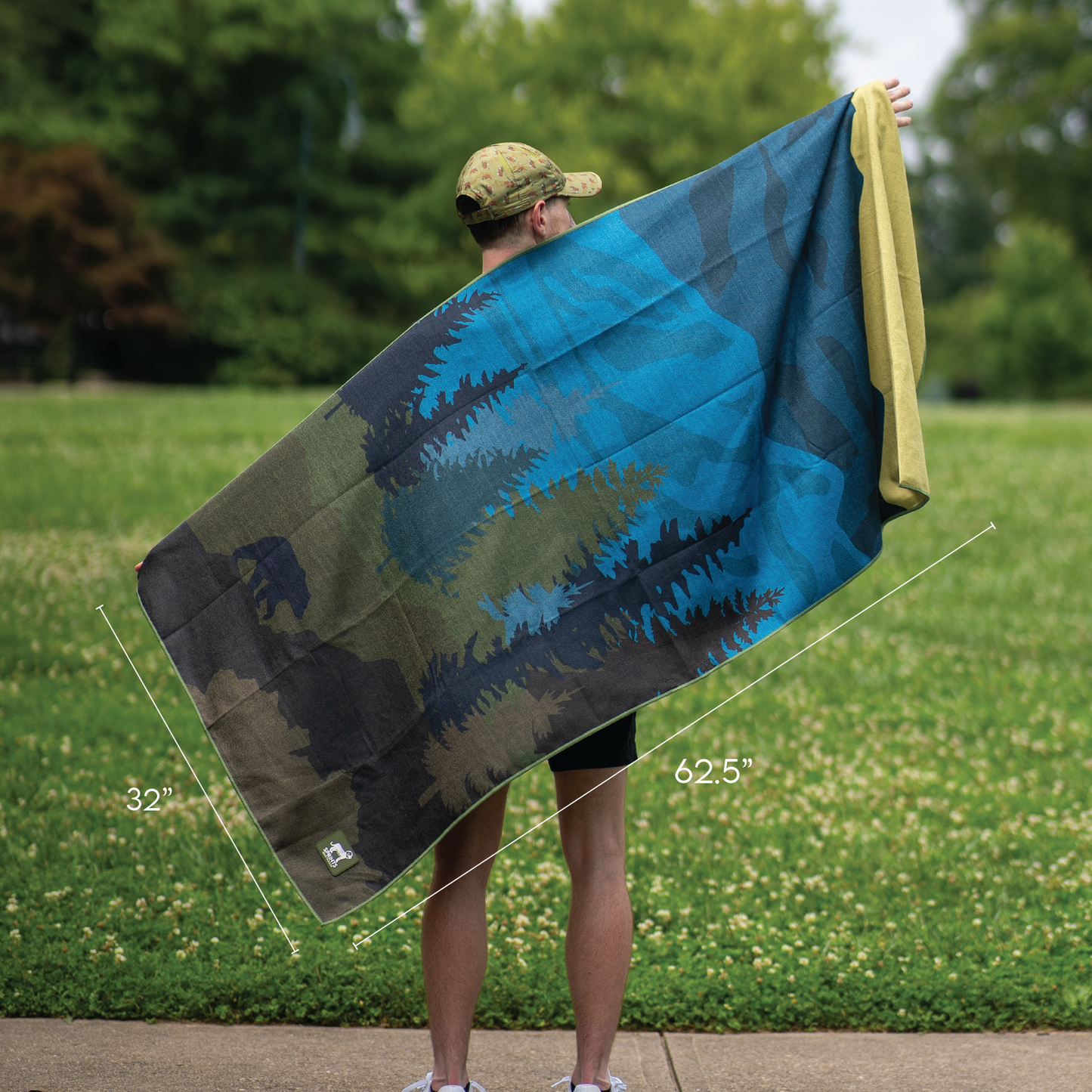 Grizzly Guide Car Seat Cover Towel