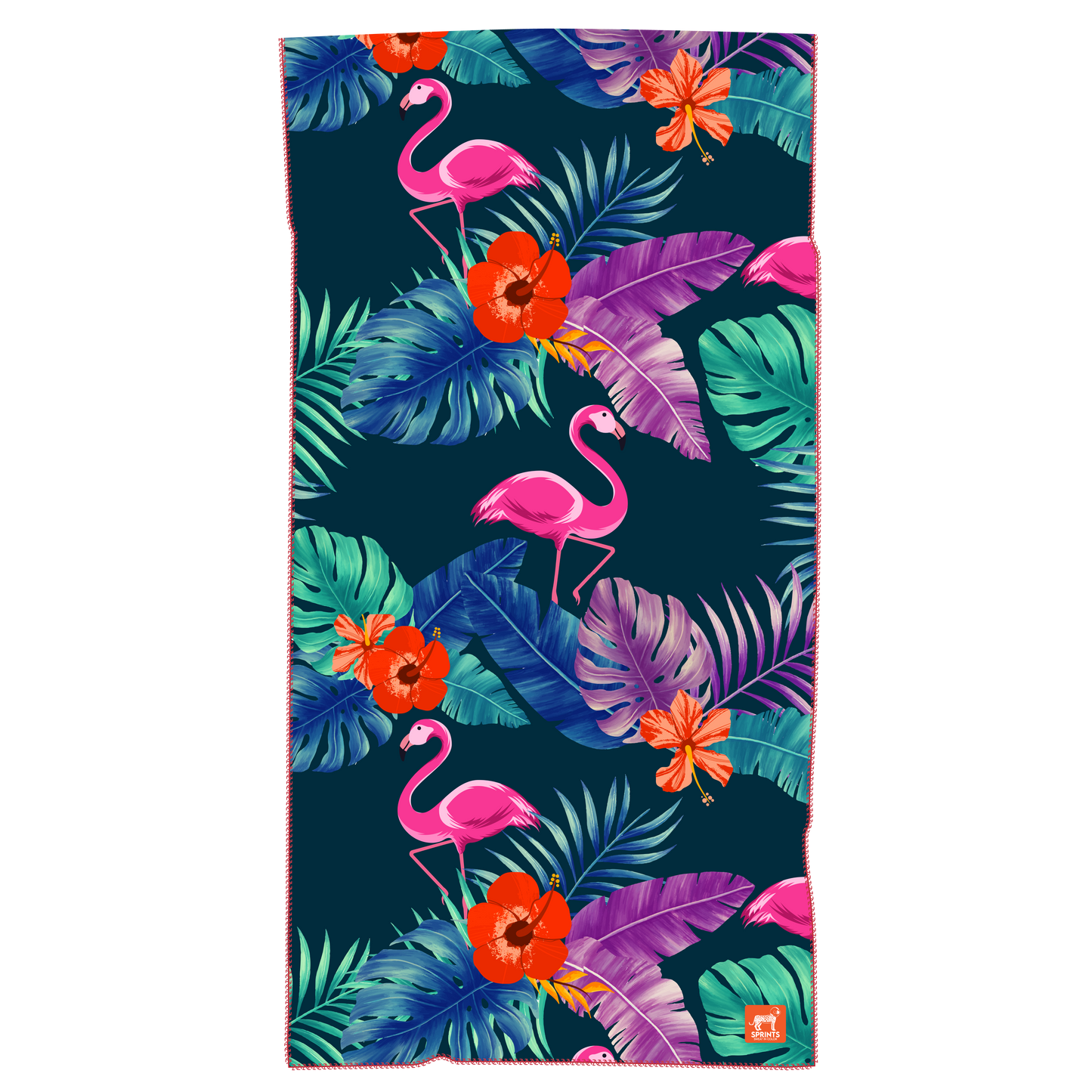 Flamingos Car Seat Cover Towel