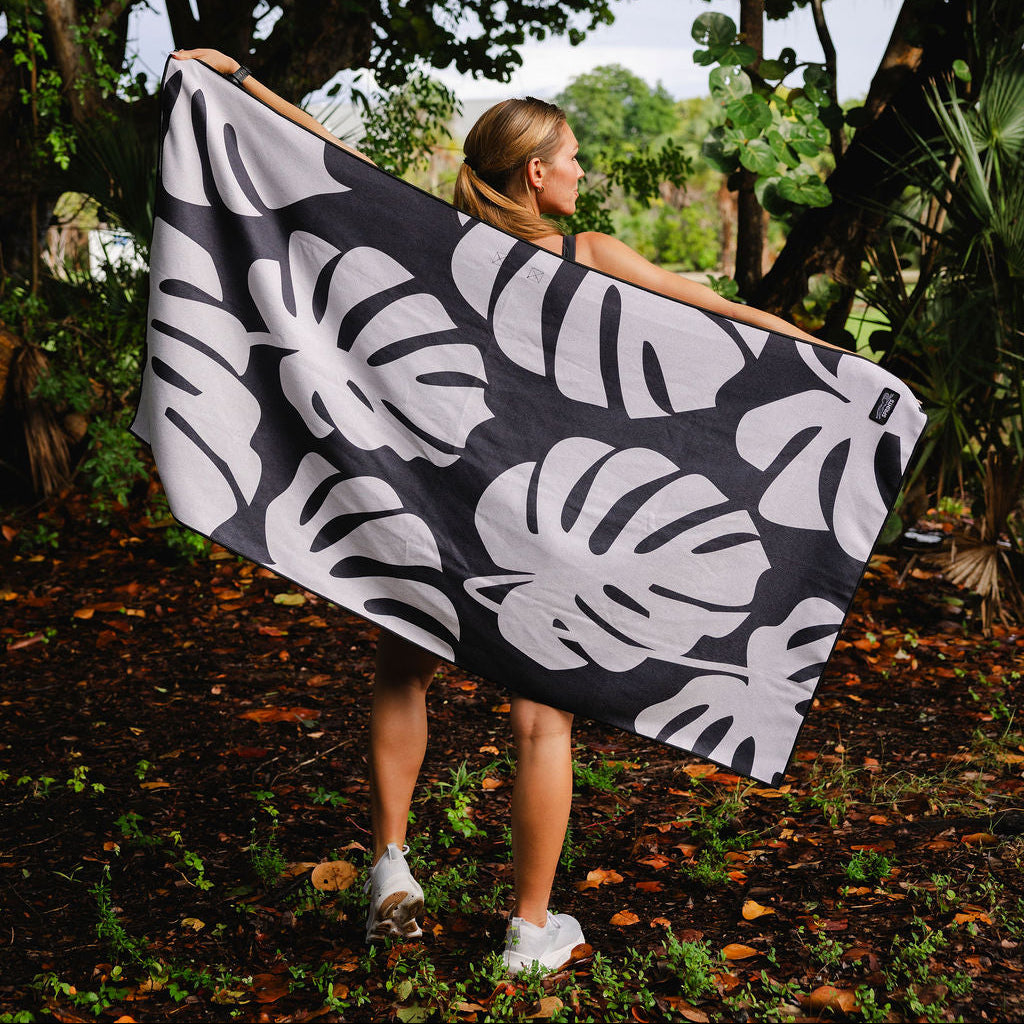 Monstera of Race's Past Car Seat Cover Towel
