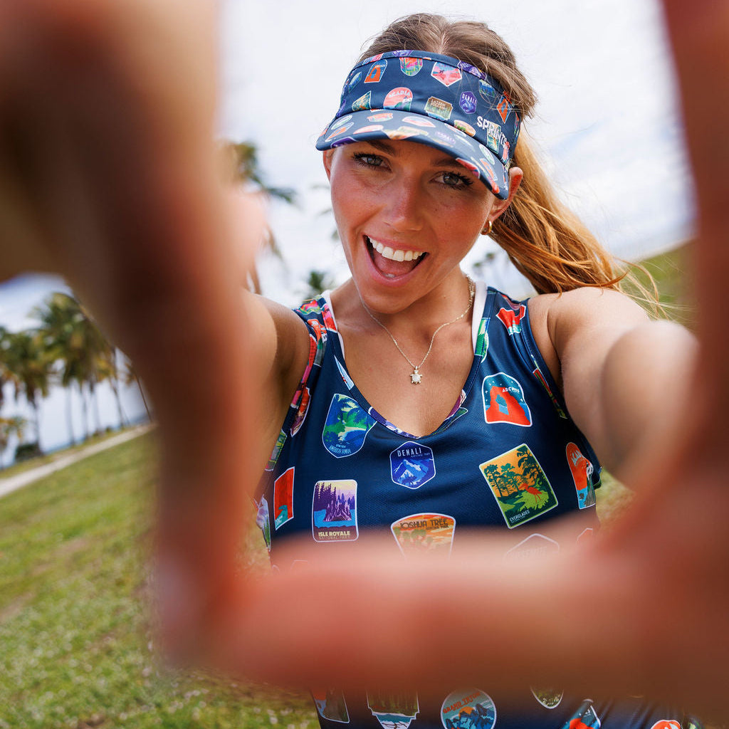 Womens Running Tank - National Parks