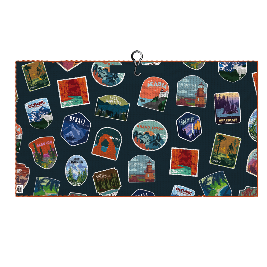 National Parks Mini Towel