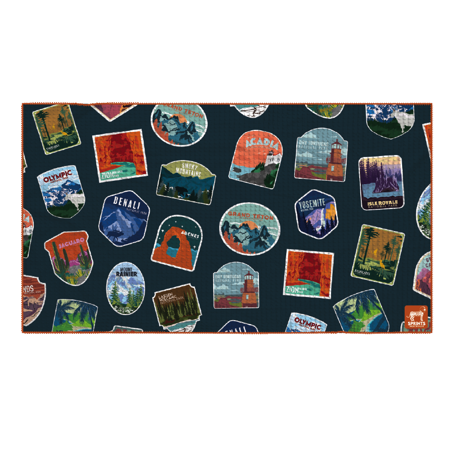 National Parks Mini Towel