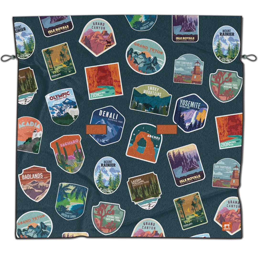 National Parks Party Size Towel