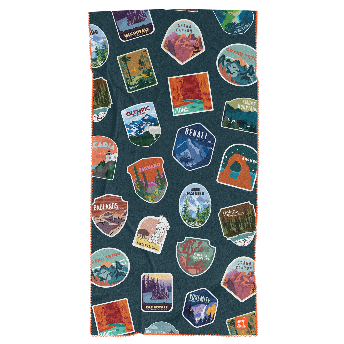 National Parks Car Seat Cover Towel