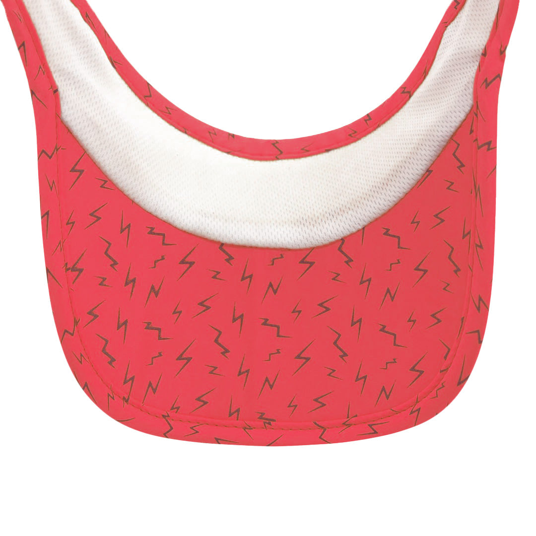 Neon Flash Reflective Pink Visor (Unisex)