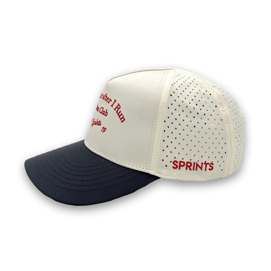 I'm Nicer After I Run Run Club Structured VP Hat (Unisex)