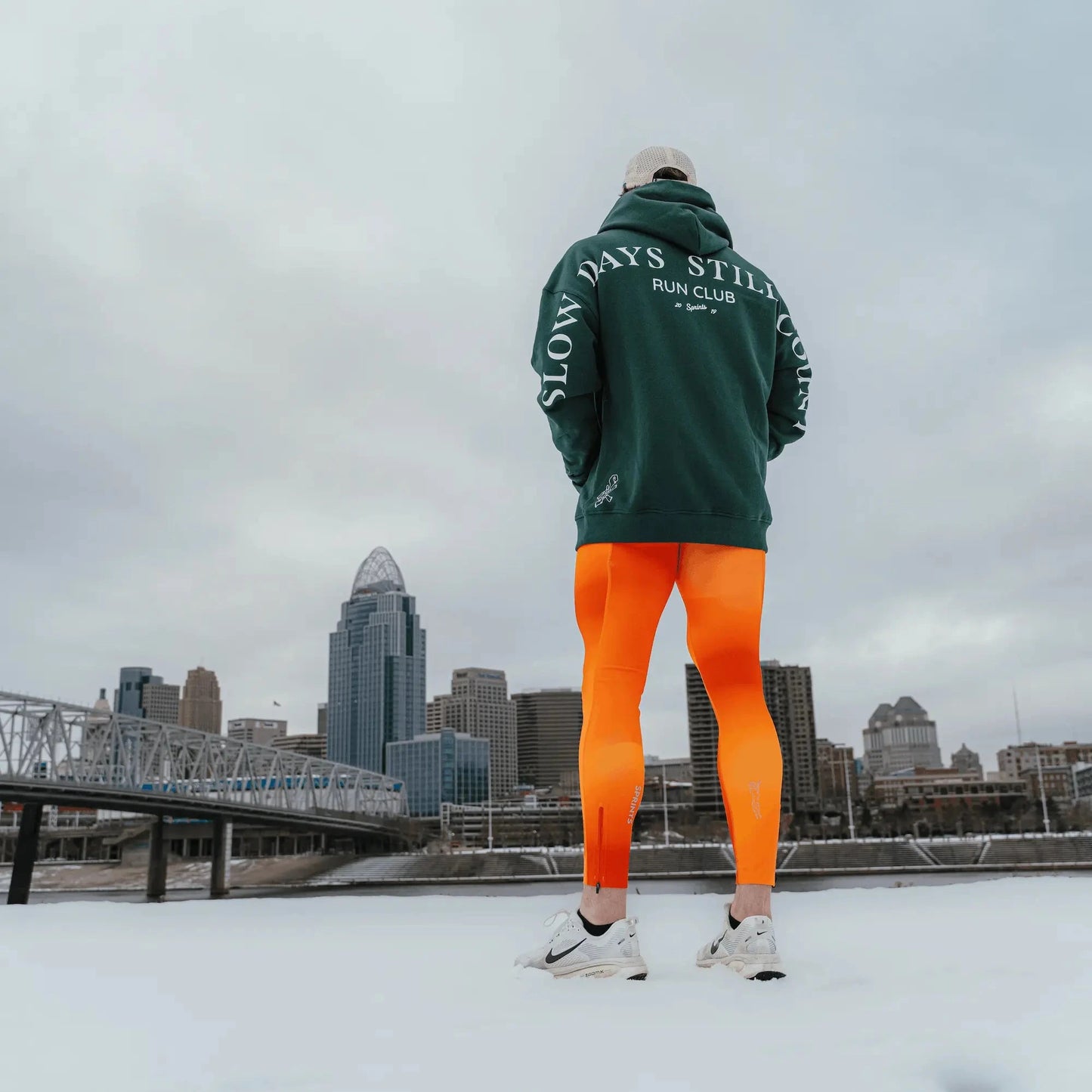 Mens Flexion Max Compression - Orange Crush