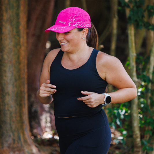 Dystopian Neon Pink Flash Reflective HyperG Hat (Unisex)