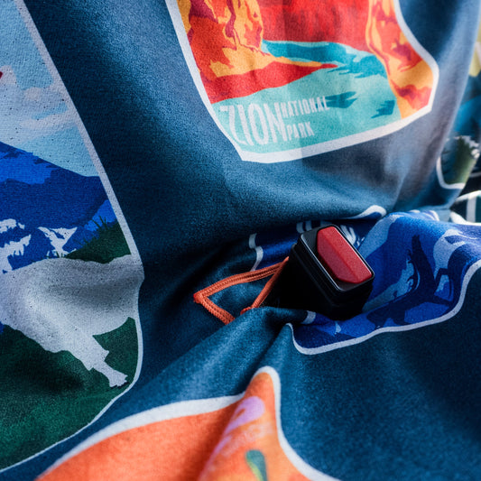 National Parks Bench Seat Cover Towel