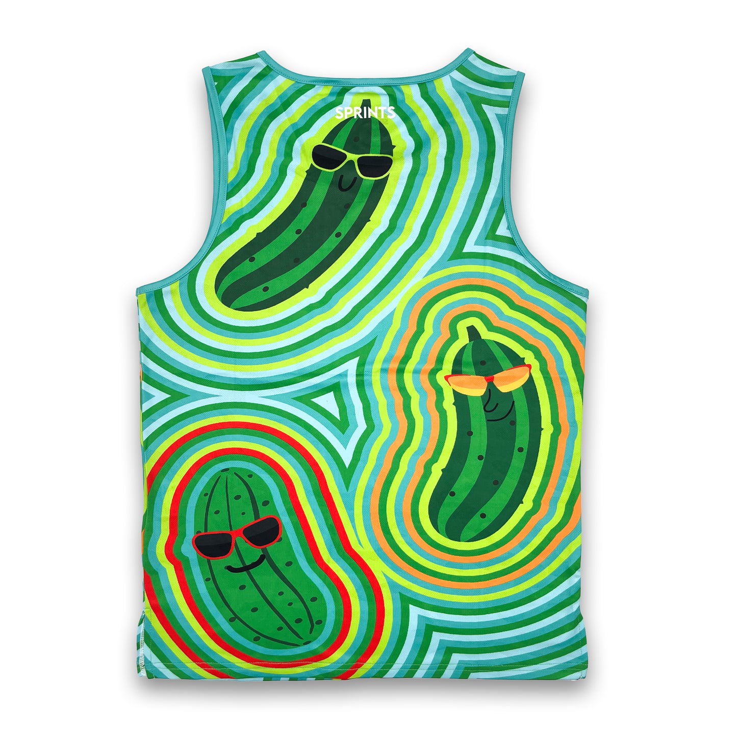 Mens Running Tank - Pickle Power