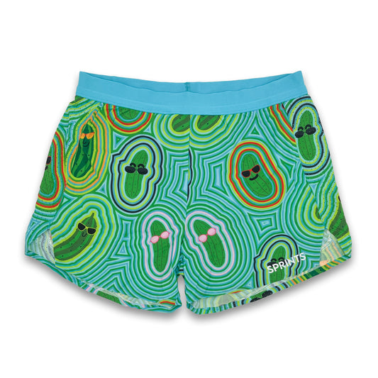 Womens Avigate 4" Mercy Short - Pickle Power