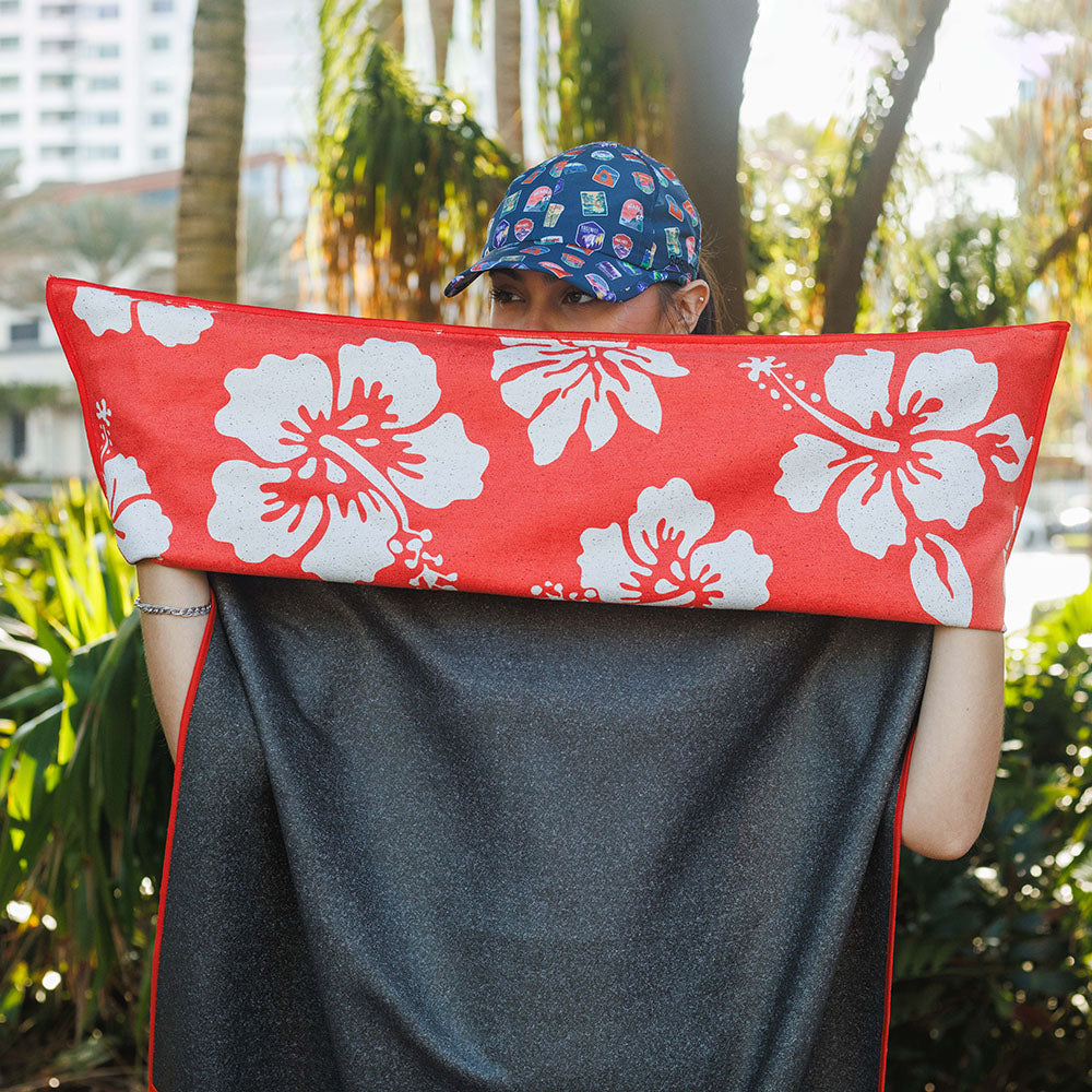 Flex on the Beach Car Seat Cover Towel