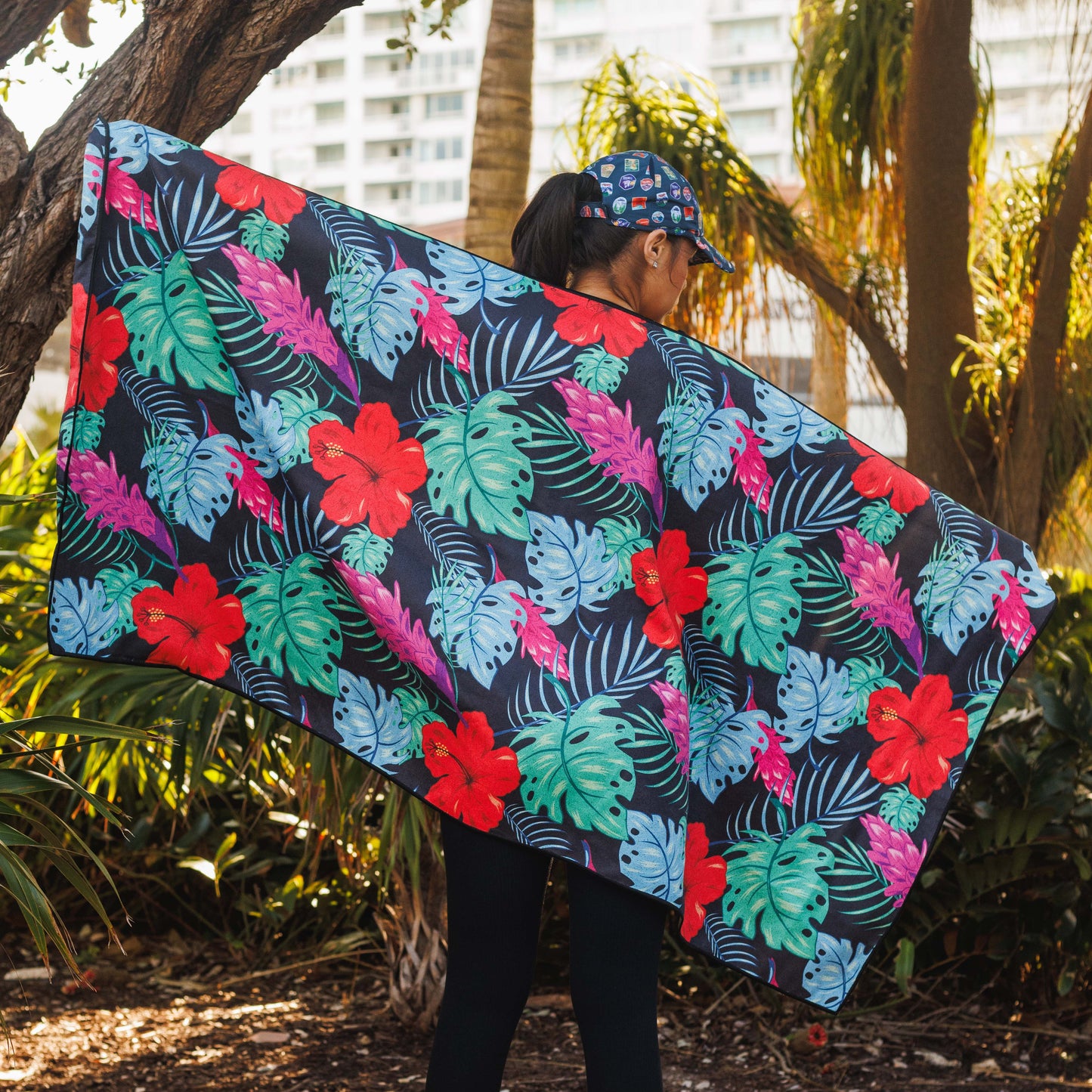 Tropic Touchdown Car Seat Cover Towel