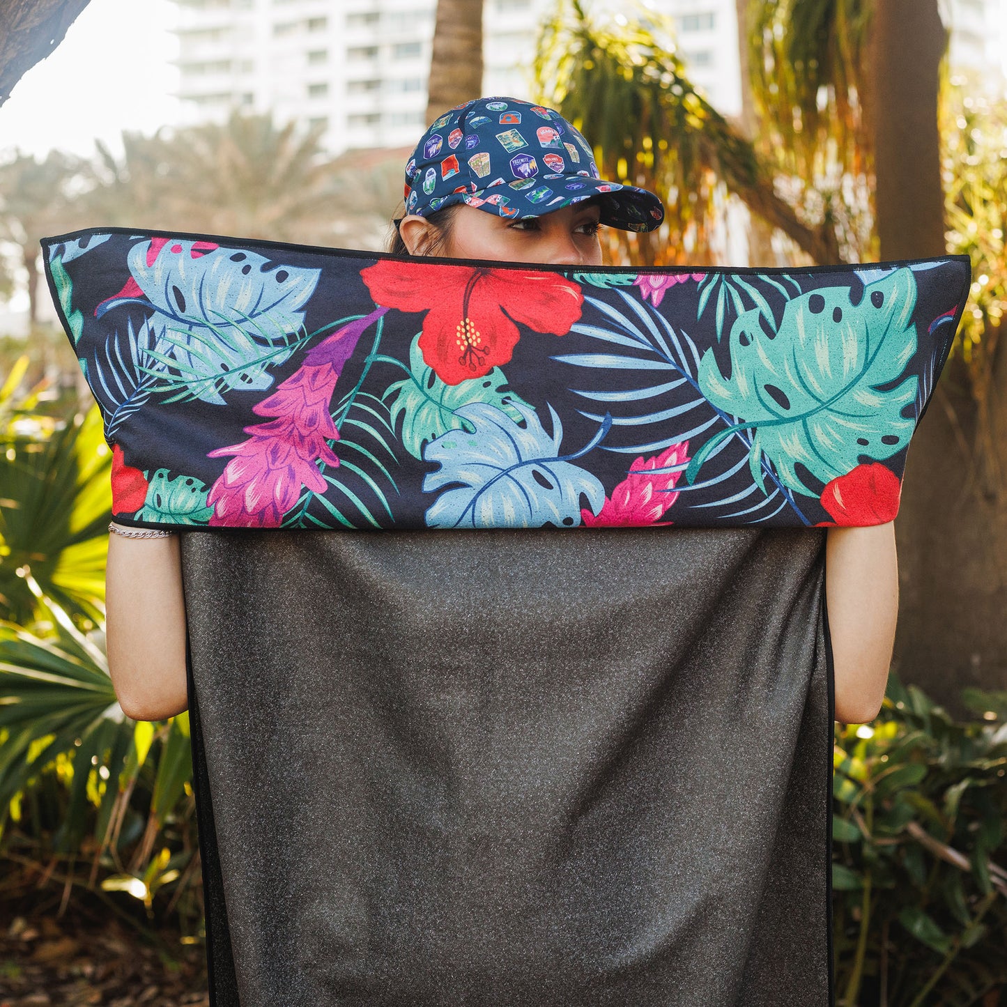 Tropic Touchdown Car Seat Cover Towel