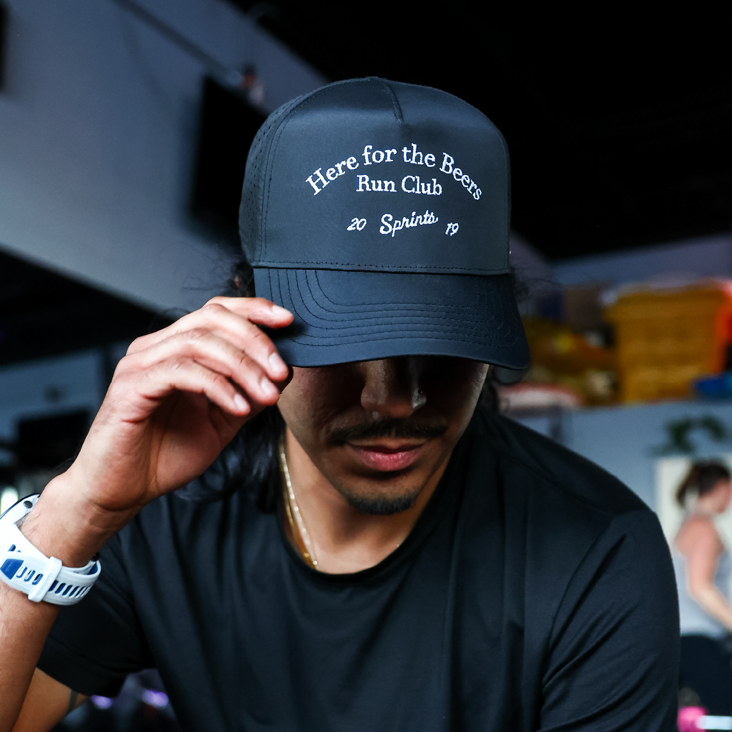 Here for the Beers Run Club Structured VP Hat (Unisex)