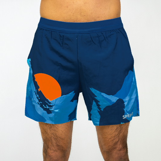 Mens Avigate 5" Fusion Short - Sasquatch