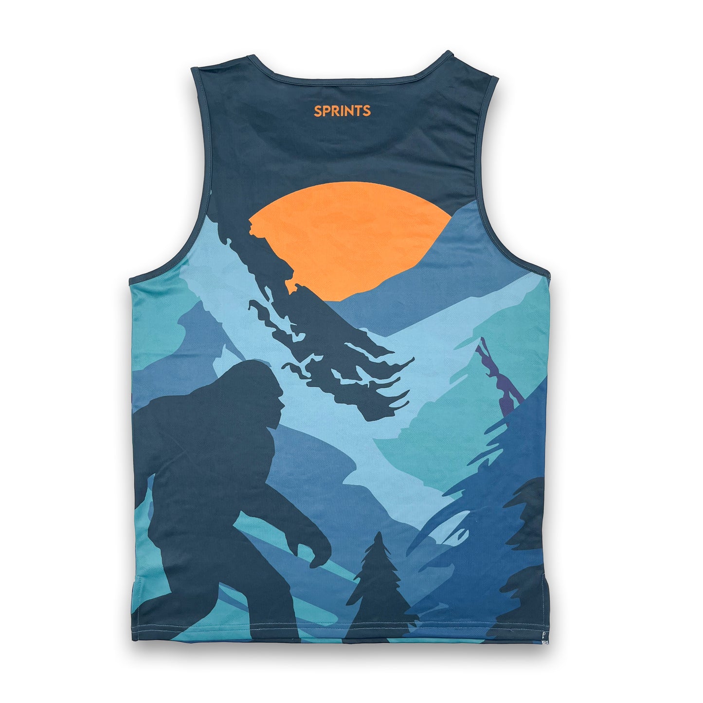 Mens Running Tank - Sasquatch 2.0