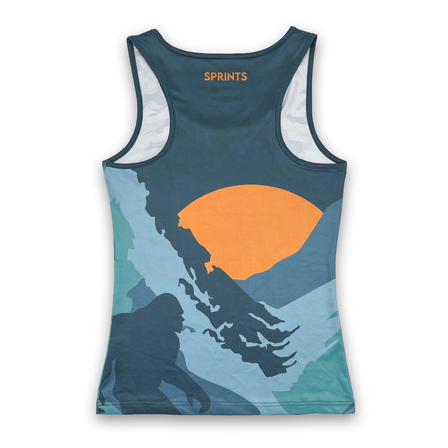Womens Running Tank - Sasquatch