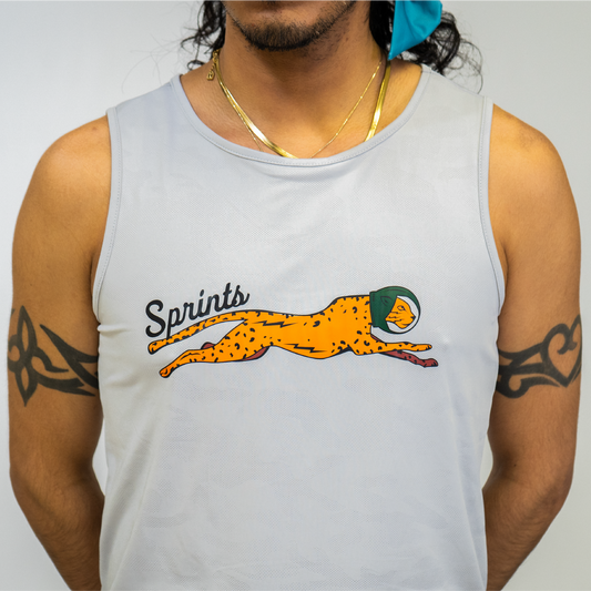 Mens Running Tank - Victory Sprints