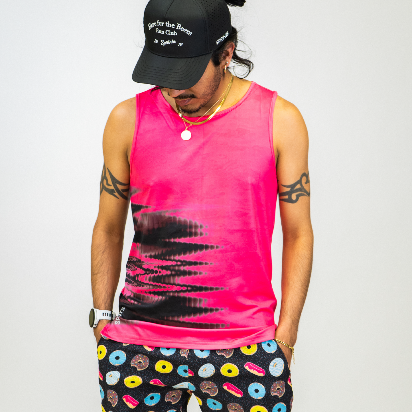 Mens Avigate 5" Fusion Short - Donuts