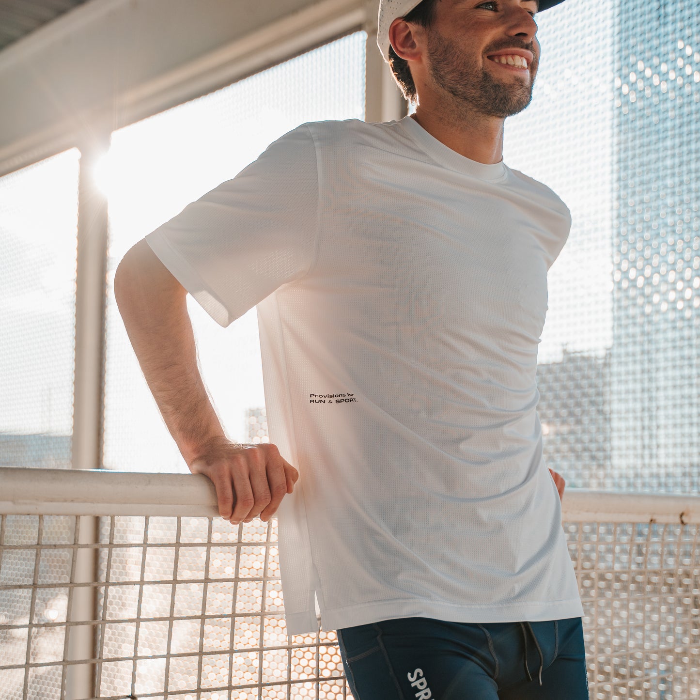 Mens Core Zero Tech Tee - Vault Jag White