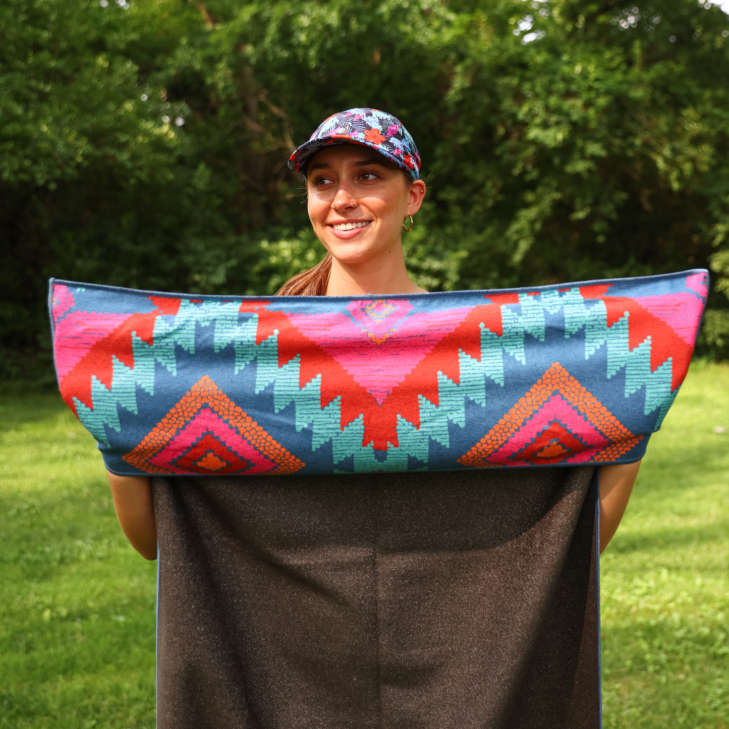 Camp Crimson Car Seat Cover Towel