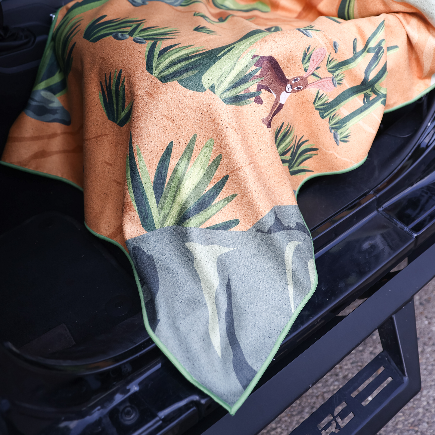 Desert Hoppin' Car Seat Cover Towel