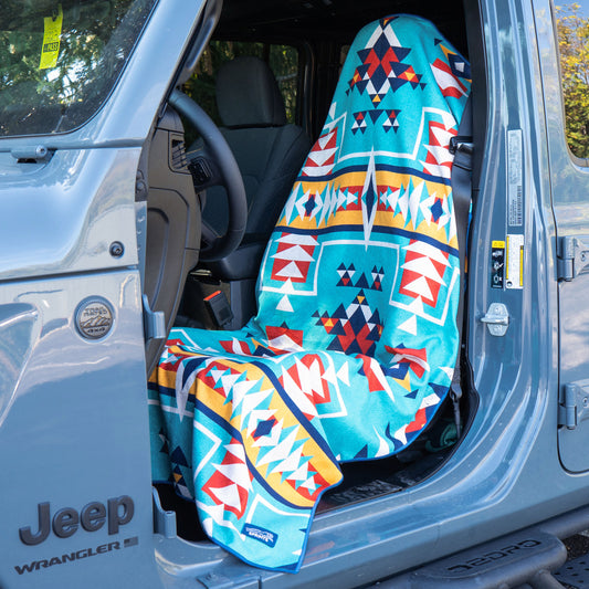 Bohemian Nomad Noises Car Seat Cover Towel