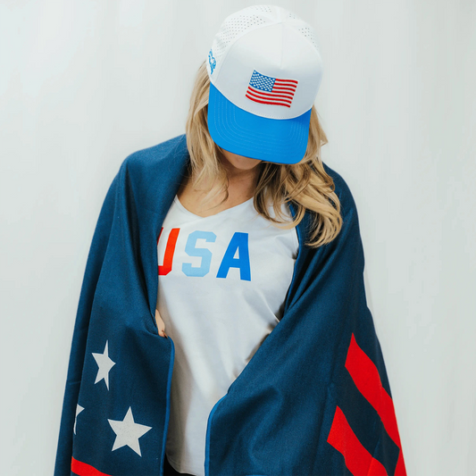 USA Structured VP Hat (Unisex)