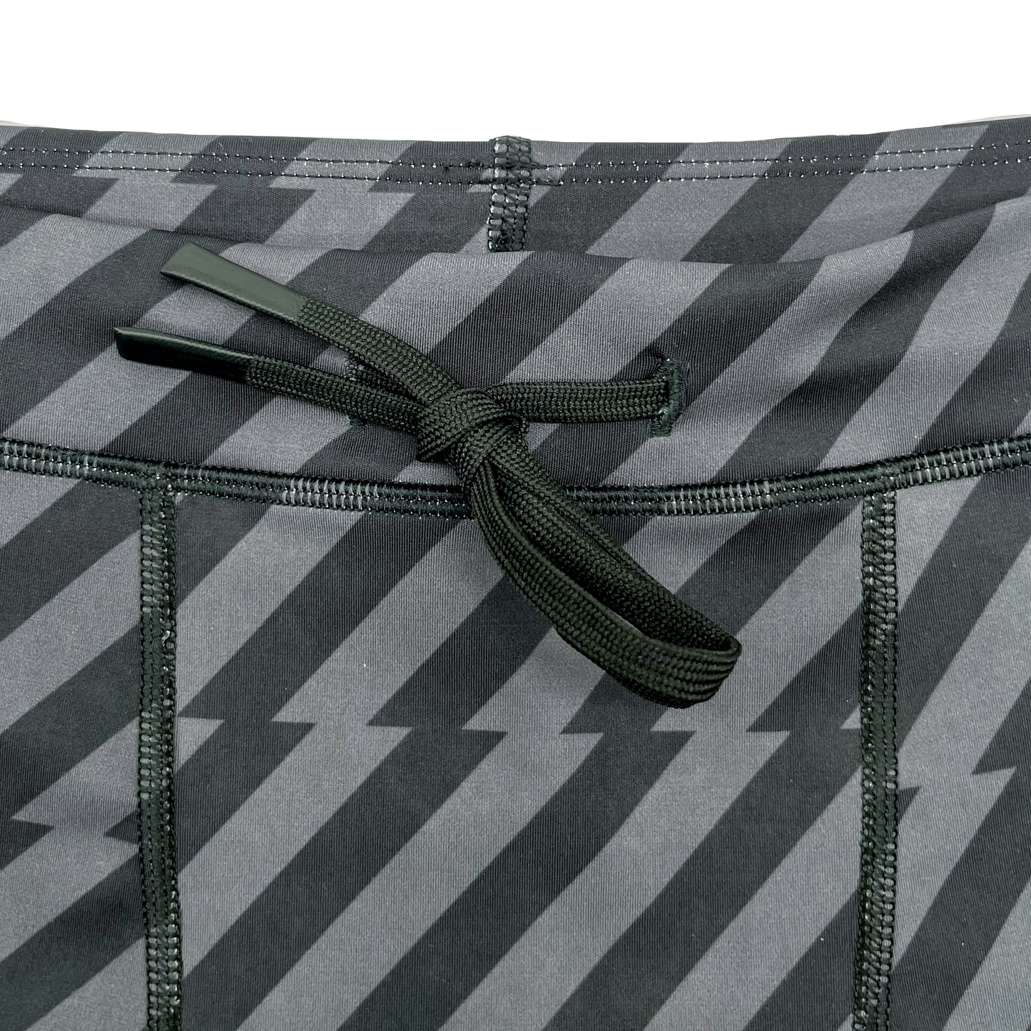 Mens Flexion 8" Compression Short - Velocity Blitz Black