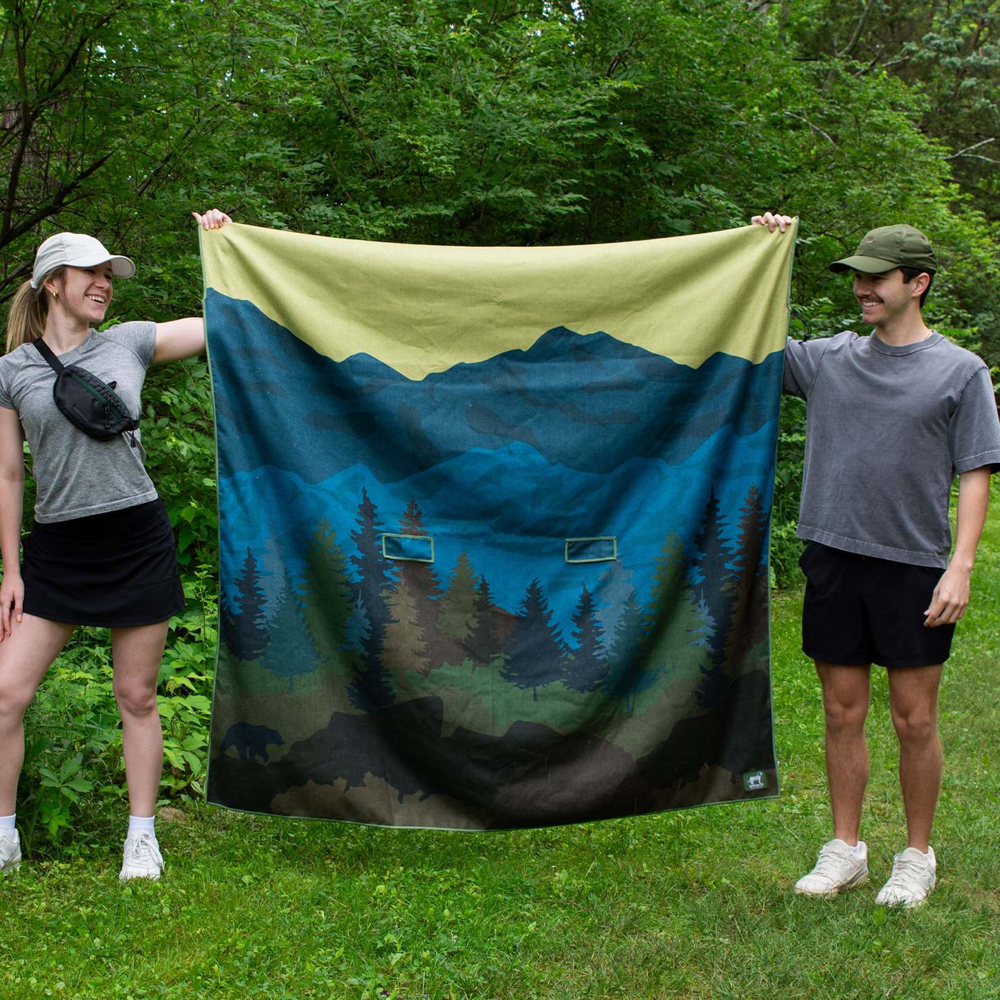 Grizzly Guide Party Size Towel