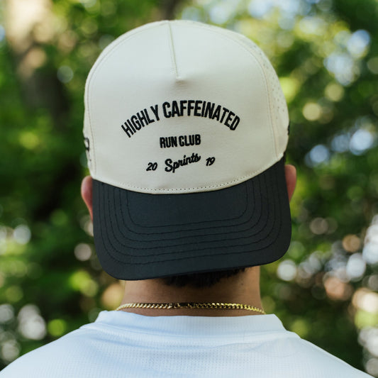 Highly Caffeinated Run Club Structured VP Hat (Unisex)
