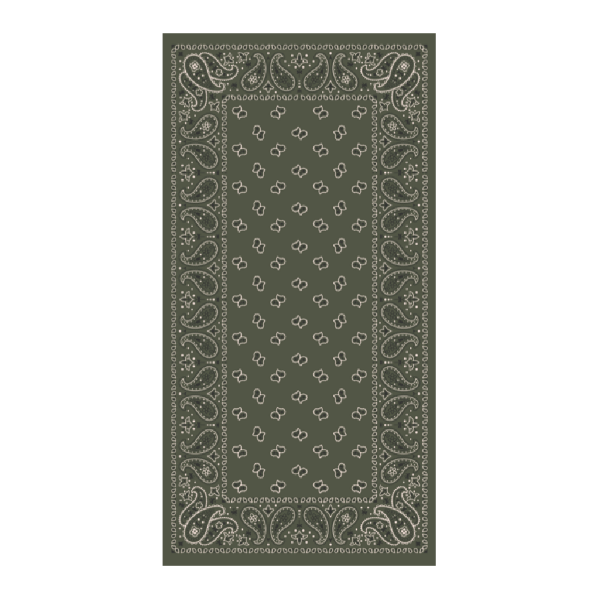 Paisley Probs Green Car Seat Cover Towel