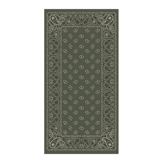 Paisley Probs Green Car Seat Cover Towel