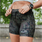 Womens Flexion 5" Compression Short - The Range Camo